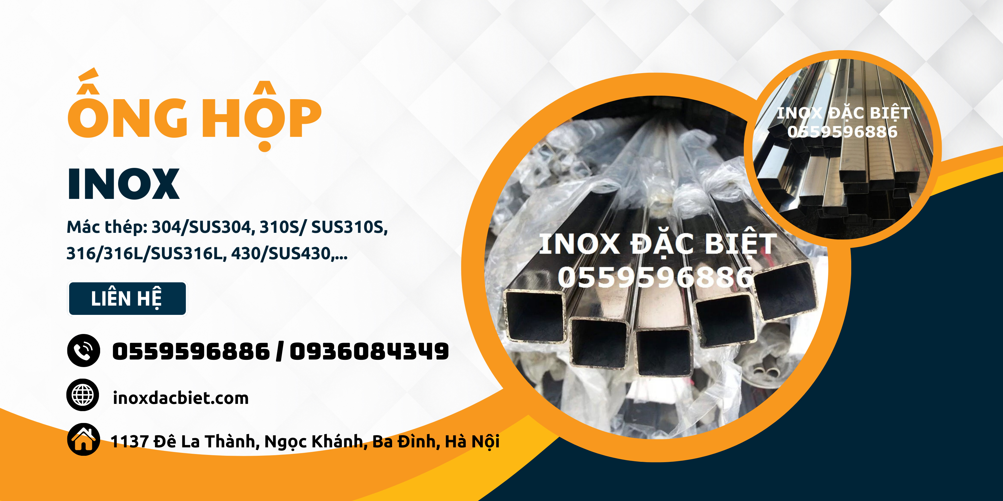 Ống hộp Inox 304